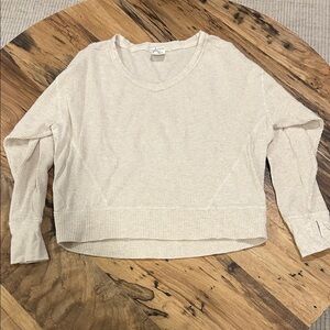 Aerie Wow waffle knit oversized t shirt